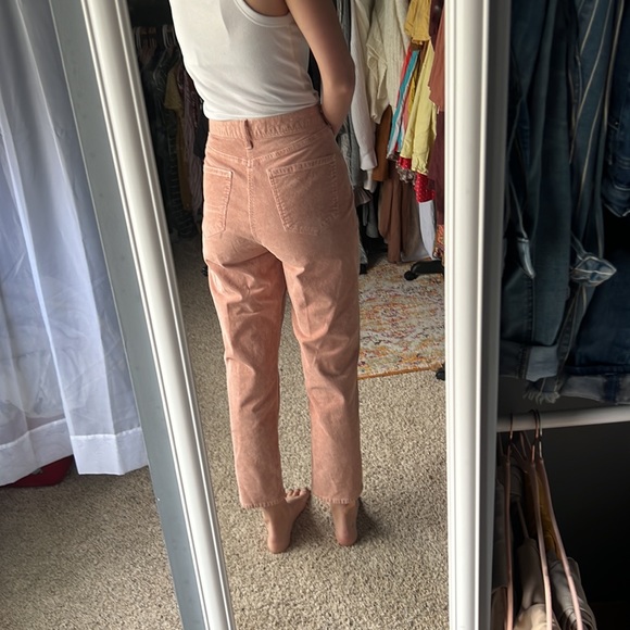 Corduroy jeans—pink - Picture 2 of 2
